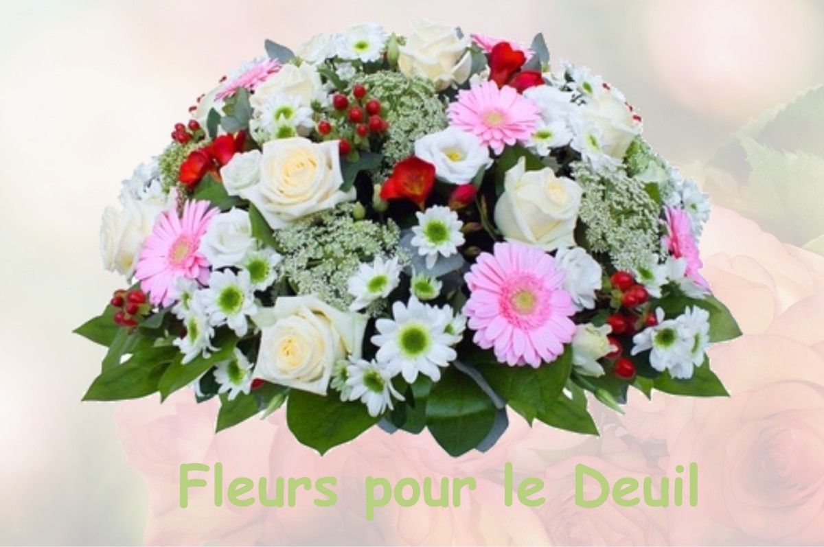 fleurs deuil SAIZENAY